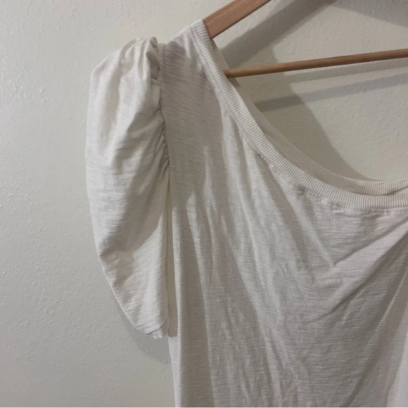 Nation LTD Paulina One Shoulder Tee Off White XS - Picture 4 of 8